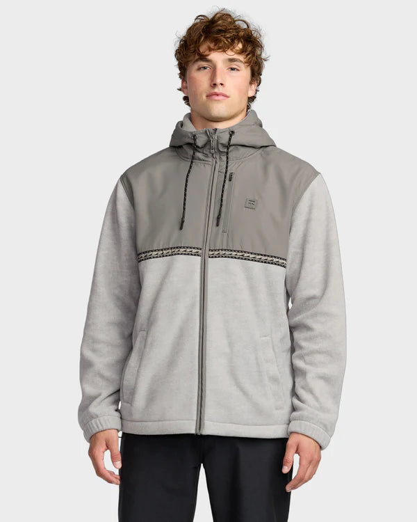 Billabong Boundary Lite Zip - Grey Heather