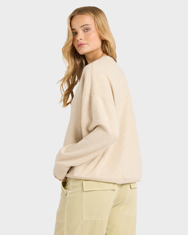 Billabong That Life Crew Jumper - Oatmeal