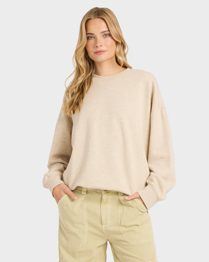 Billabong That Life Crew Jumper - Oatmeal