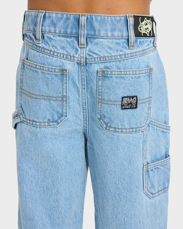 Billabong Boys Spec 73 Chrome Jean - Stone Blue
