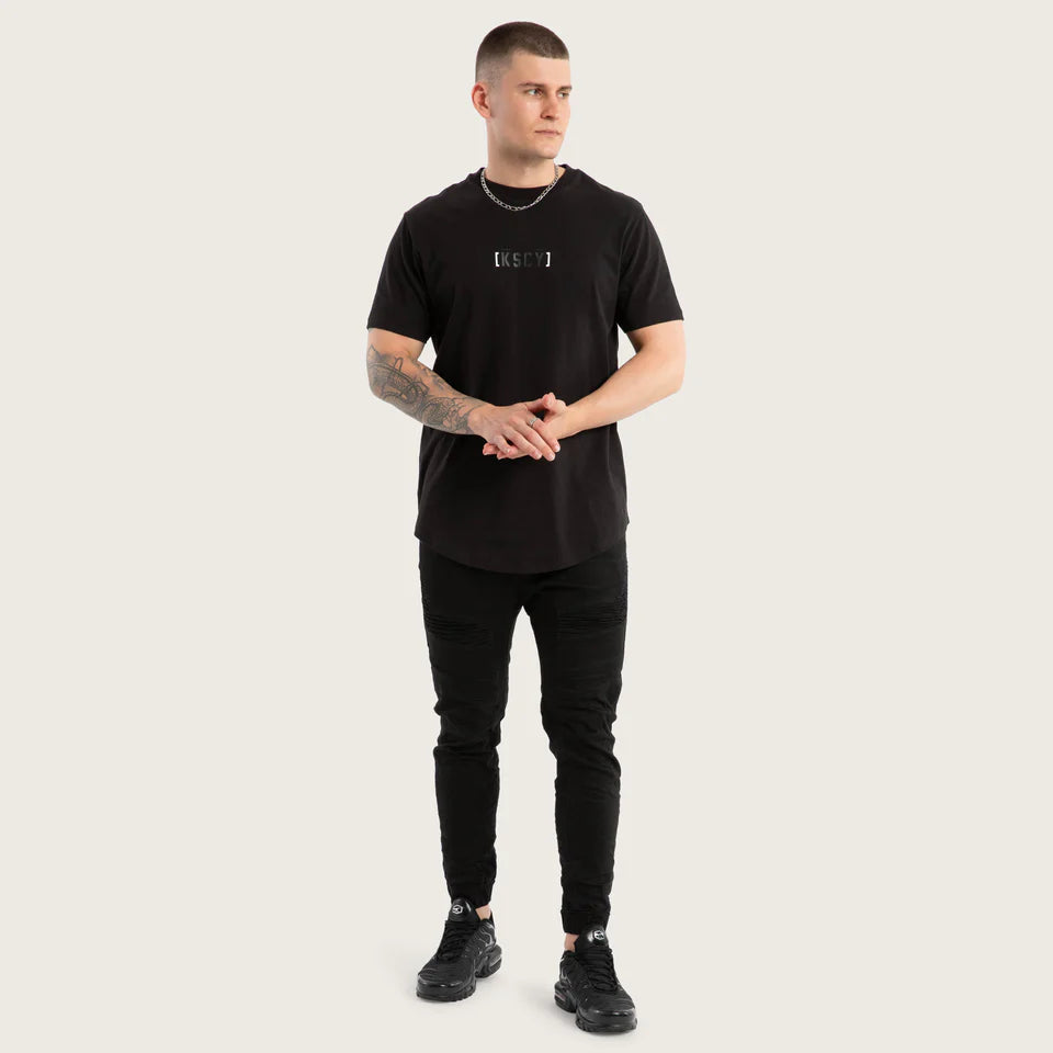 Kiss Chacey Unleashed Dual Curved Tee - Jet Black