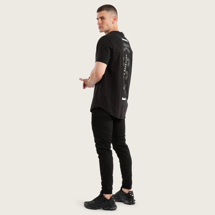 Kiss Chacey Unleashed Dual Curved Tee - Jet Black