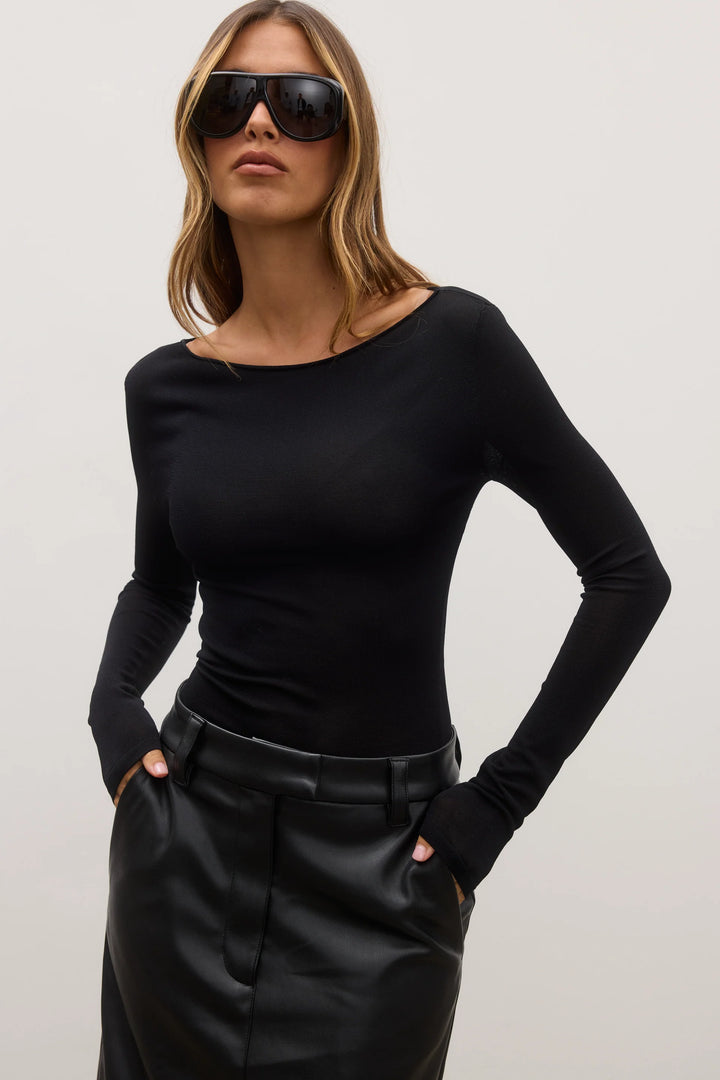 Bayse Mani Top - Black