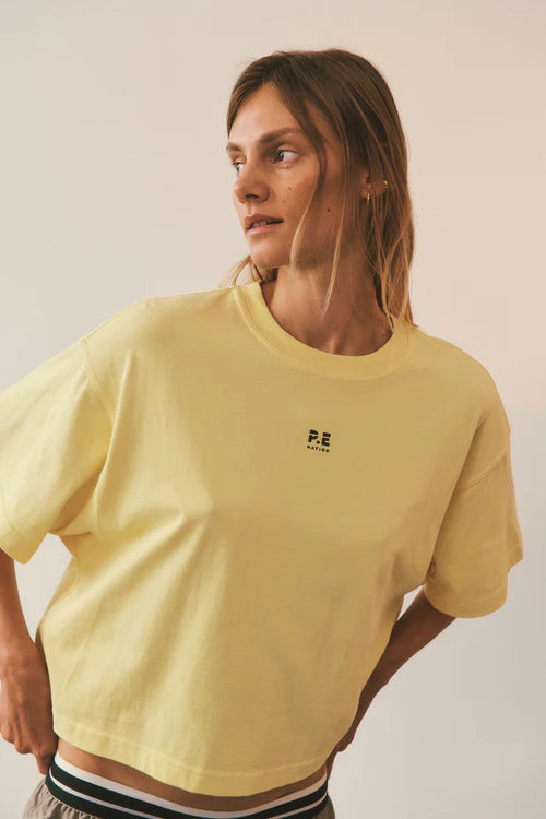 P.E Nation Superfine Tee - Lemonade