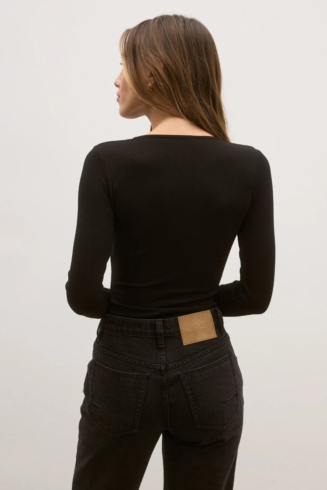 Bayse Lara Bodysuit-Black