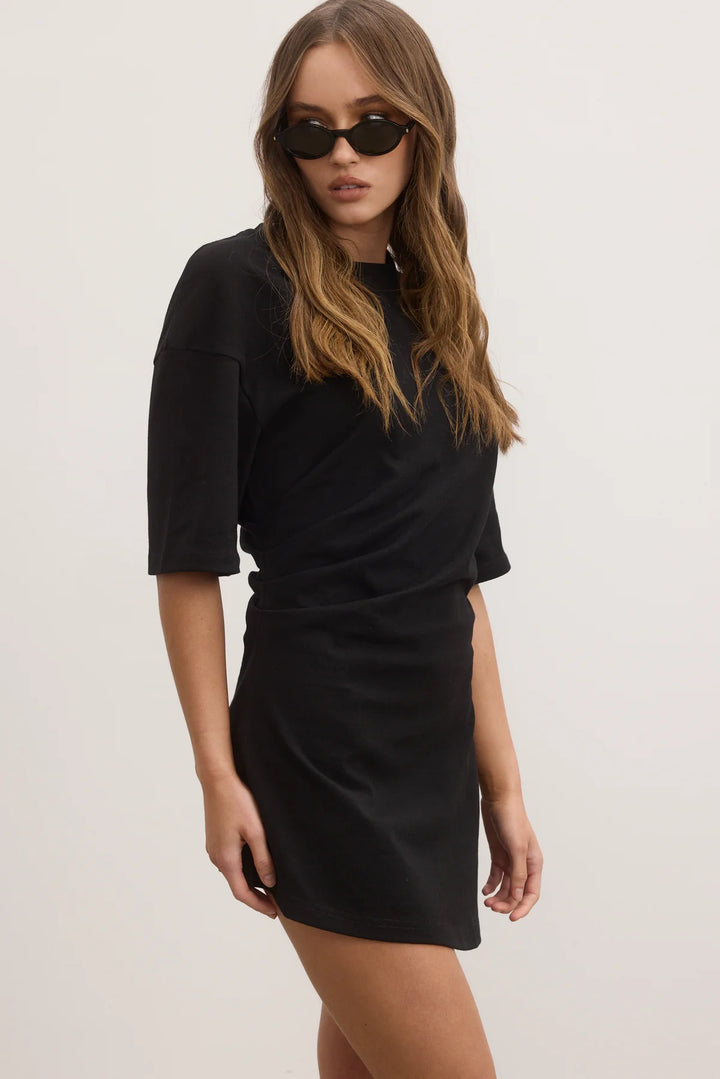Bayse Joanna Dress-Black