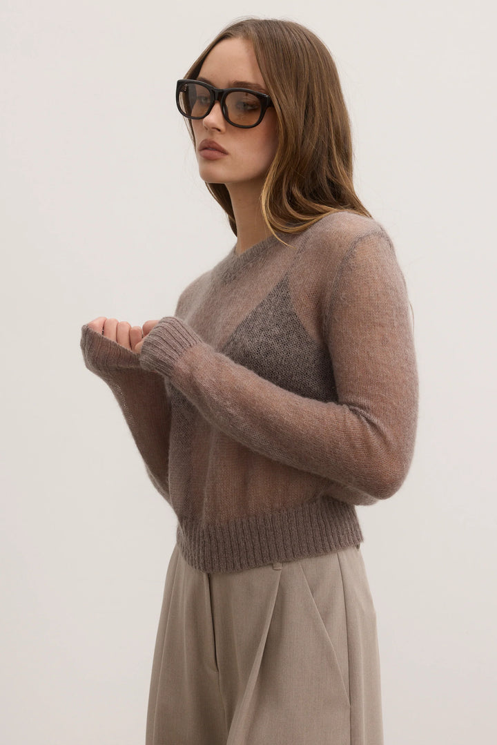 Bayse Maudie Knit - Smoke