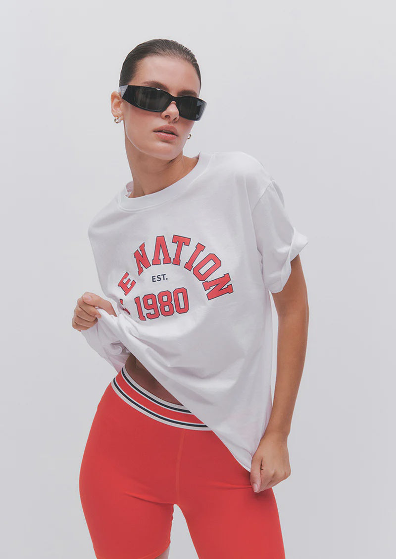 P.E Nation Established Tee - Optic White