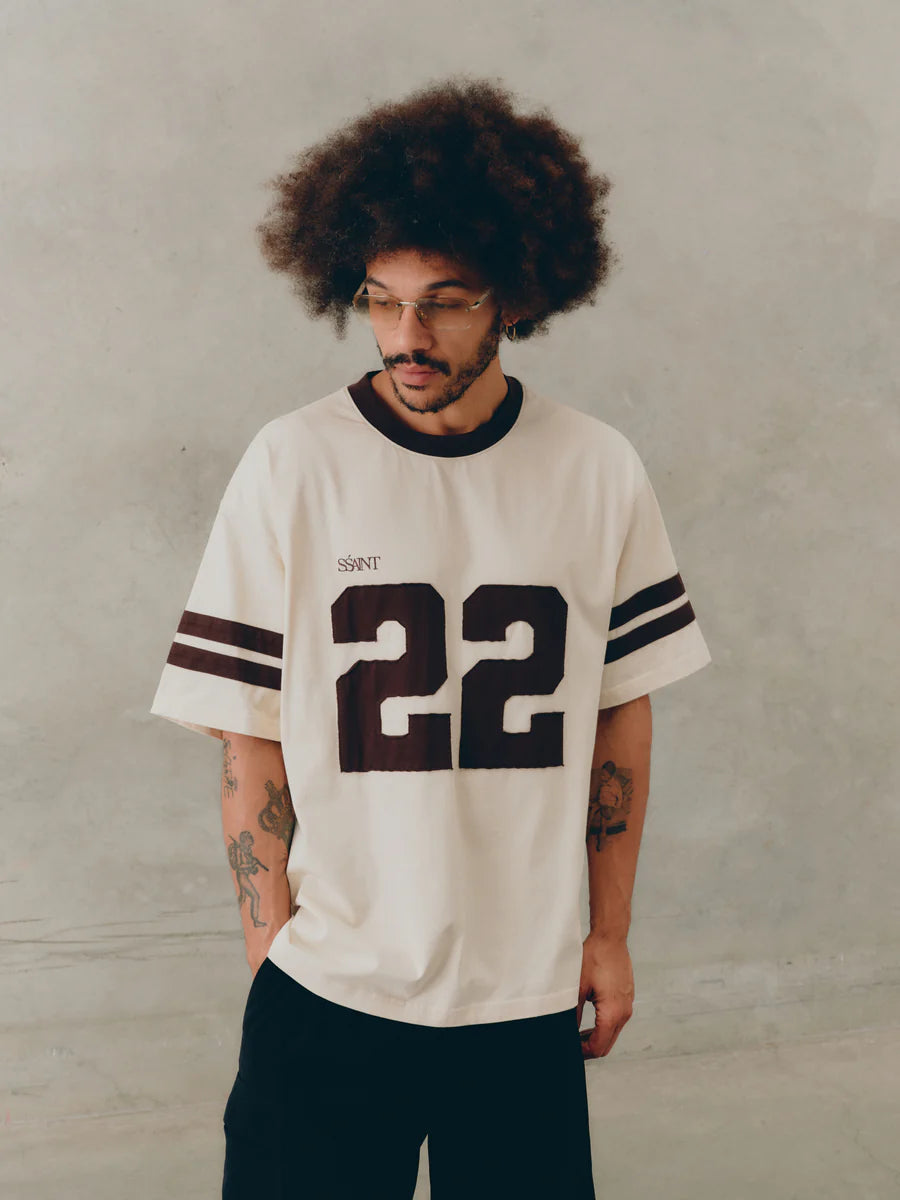 SŚAINT 22 Motion Tee - Cream