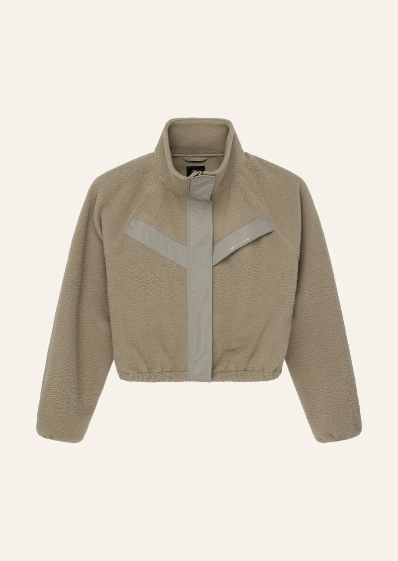 P.E Nation Shelter Sherpa Jacket - Oxford Tan