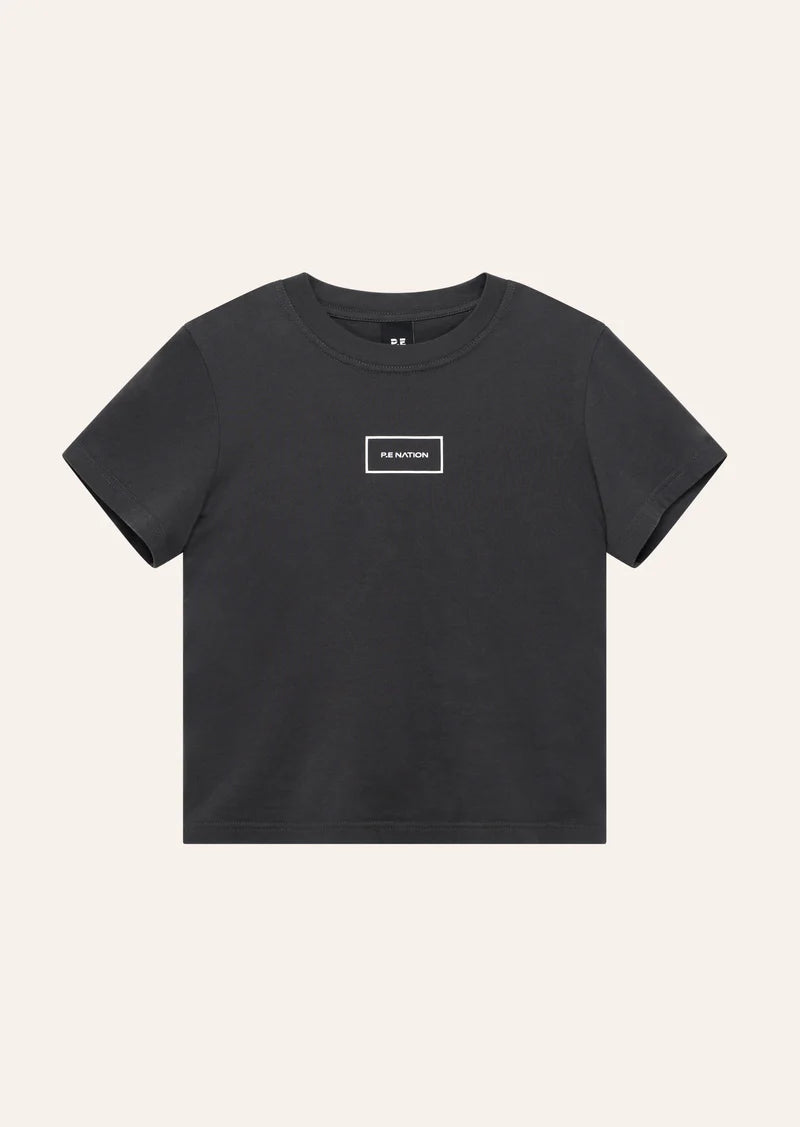 P.E Nation Kite Tee - Washed Black