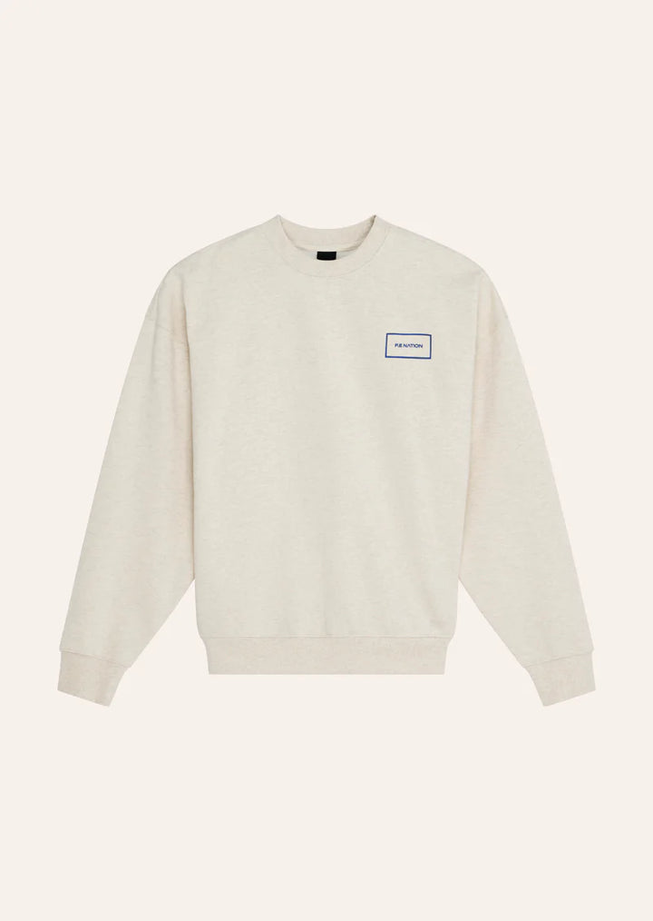P.E Nation Kite Sweat - Oat Marle