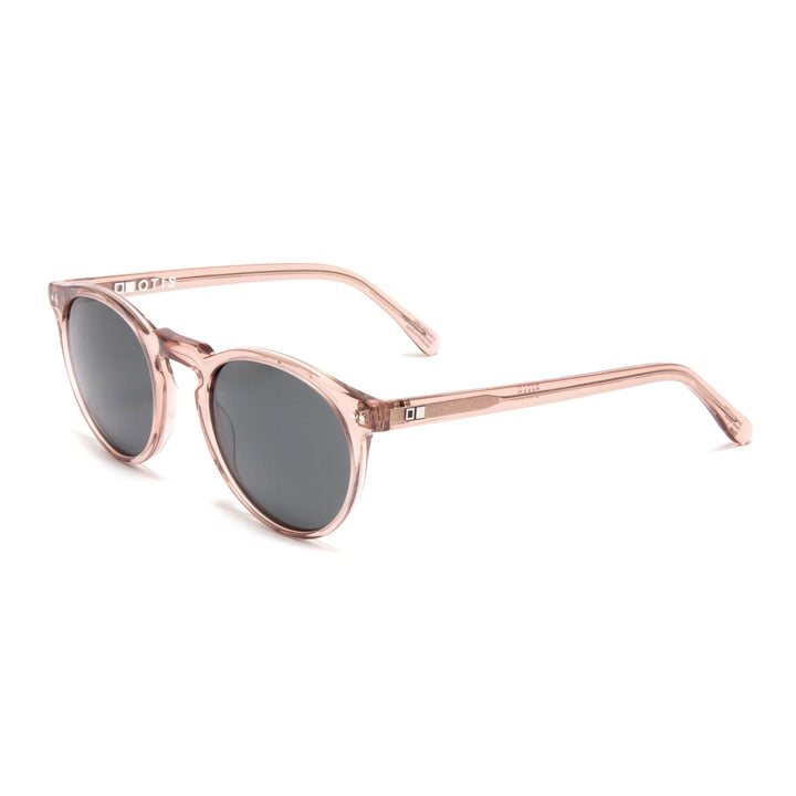 Otis Omar Sunglasses - Crystal Blush/Smokey Blue
