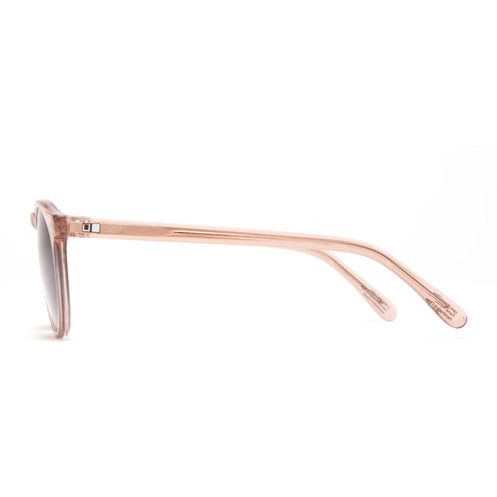 Otis Omar Sunglasses - Crystal Blush/Smokey Blue