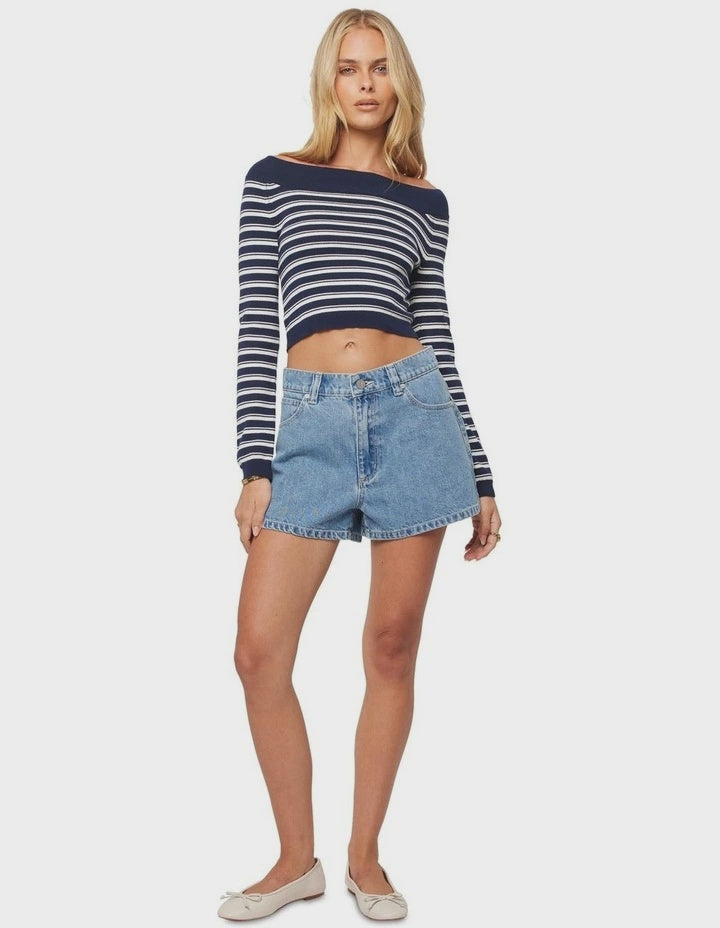 Abrand 95 Baggy Denim Short-Madison