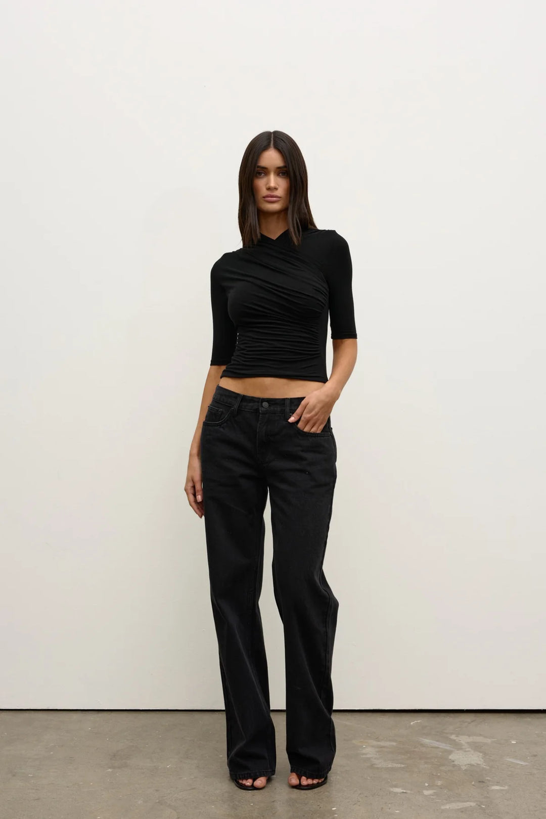 Bayse Amrita Top - Shadow