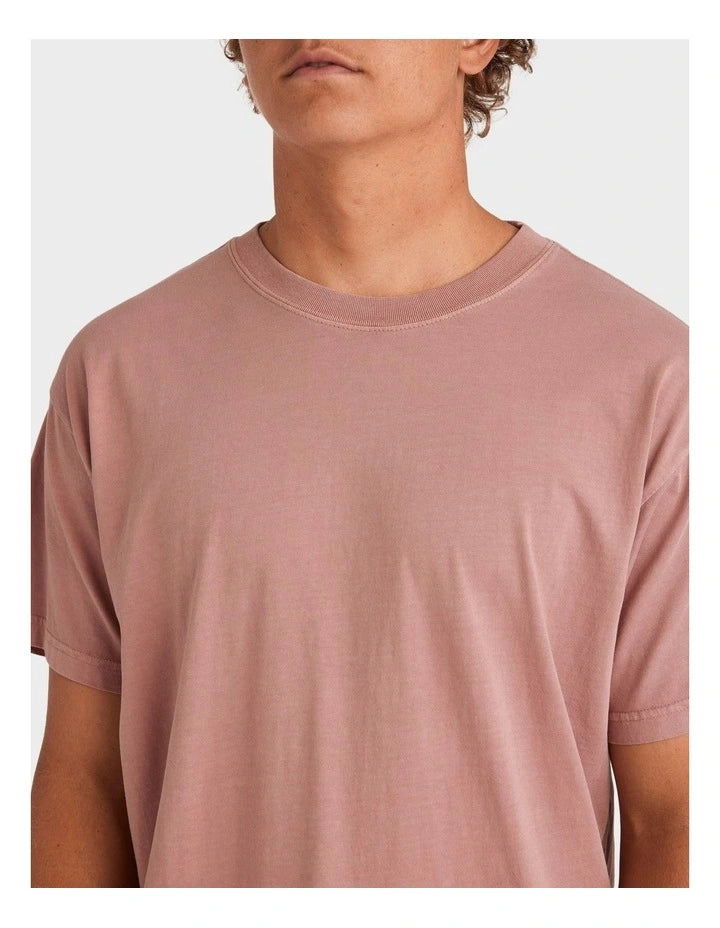 Billabong Premium Wave Wash Tee- Dusty Rose