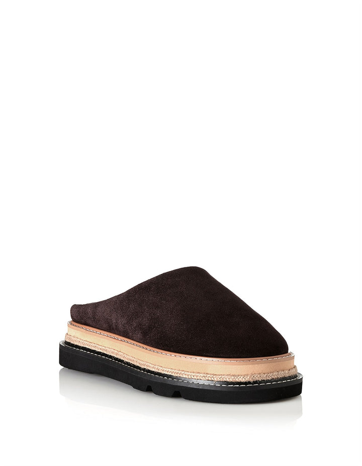 Alias Mae Vespa Slide - Choc Suede