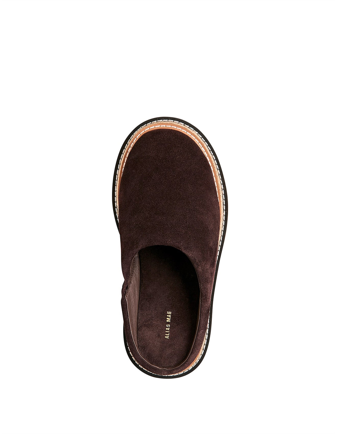 Alias Mae Vespa Slide - Choc Suede