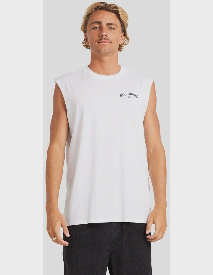 Billabong Chrome Arch Muscle Tee-White