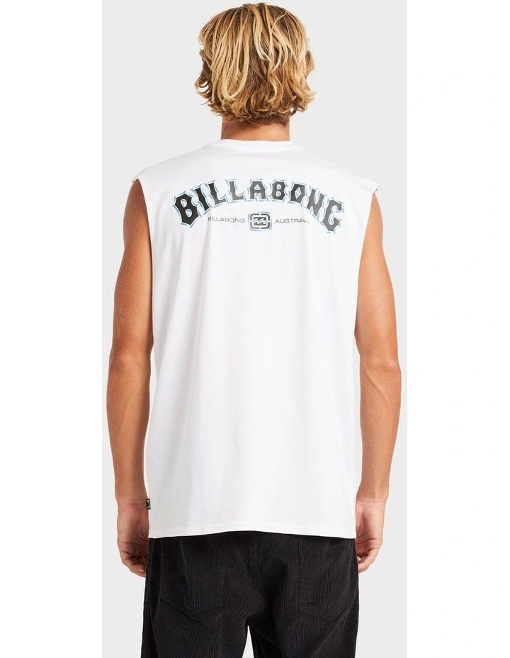 Billabong Chrome Arch Muscle Tee-White