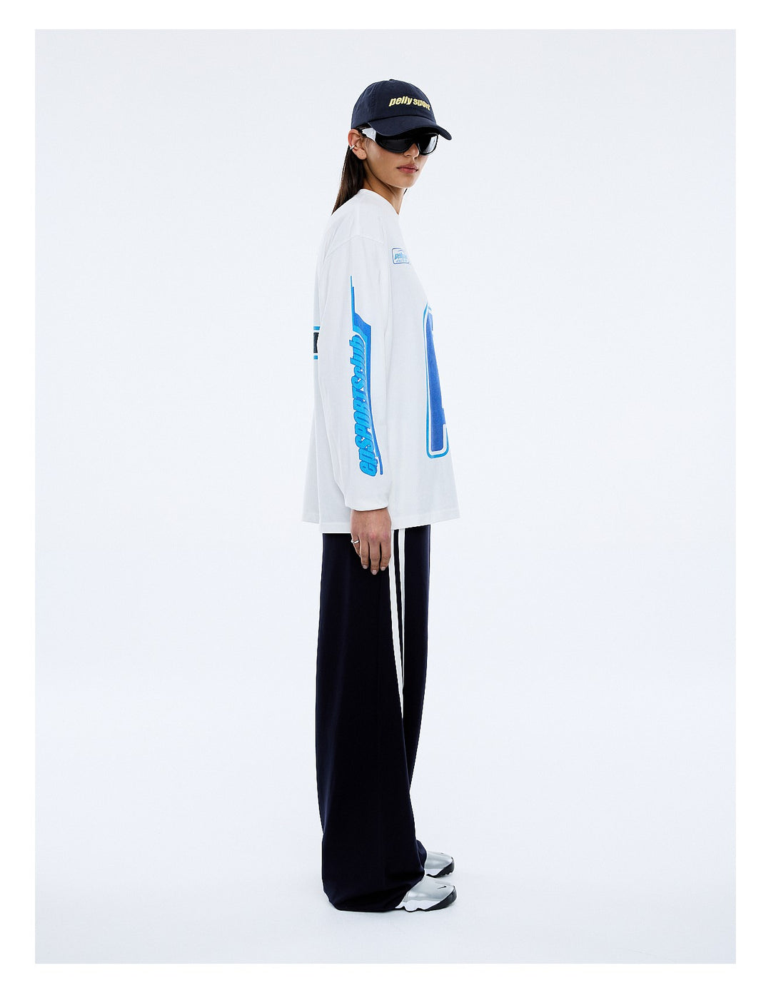 Ena Pelly Sport Jersey-Vintage White