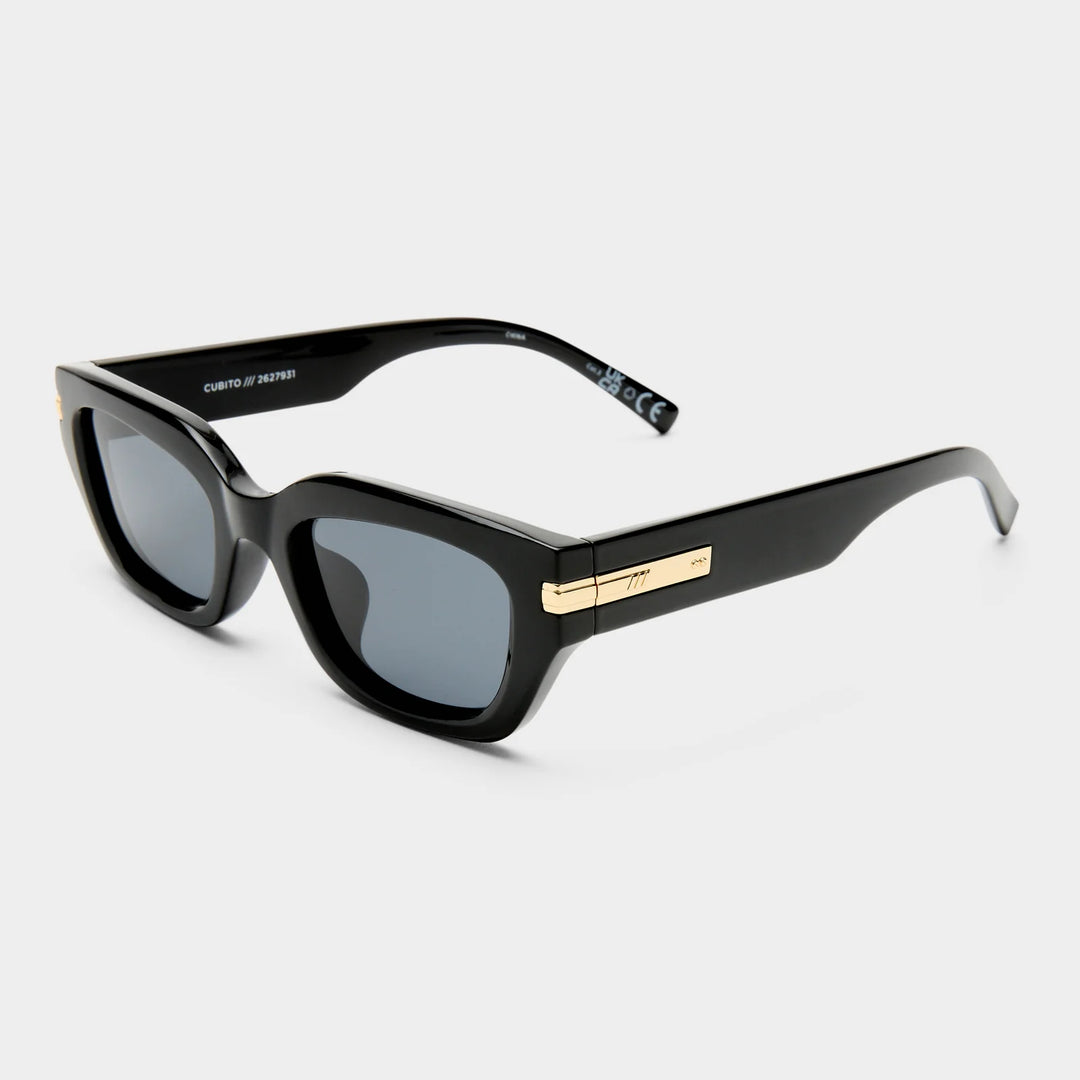 Le Specs Cubito + Sunglasses - Black