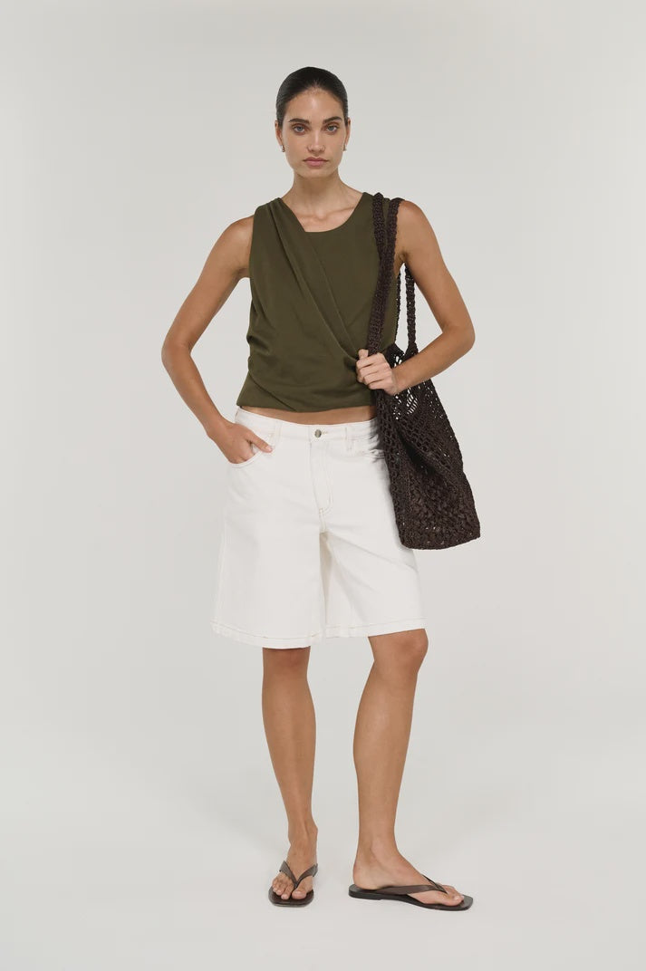 Staple The Label Tovae Draped Tank - Olive