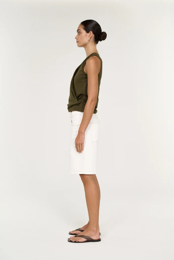 Staple The Label Tovae Draped Tank - Olive
