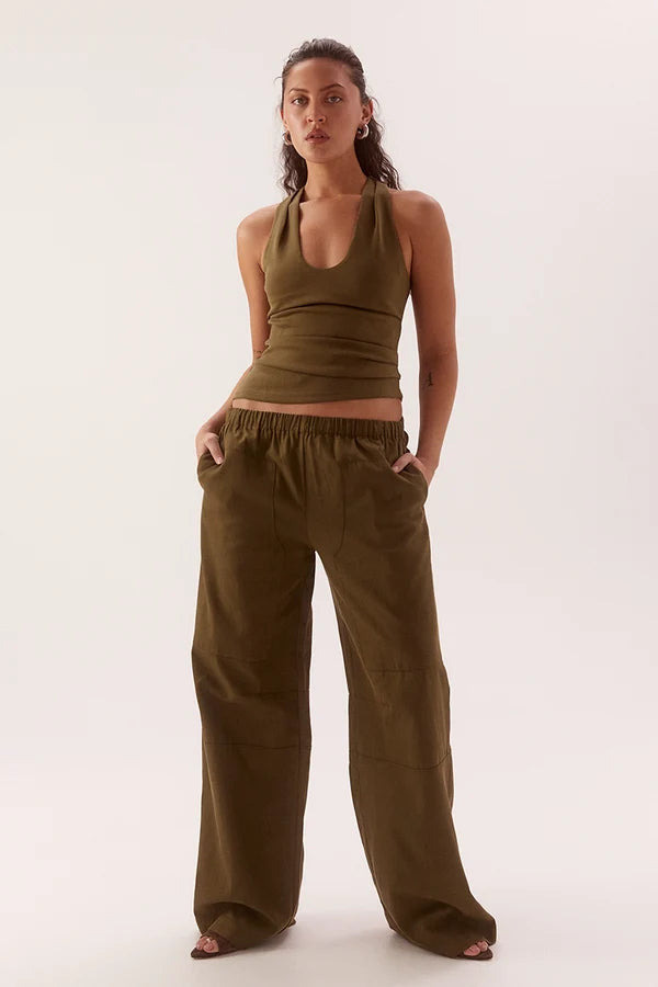Sovere Lora Tank - Deep Khaki
