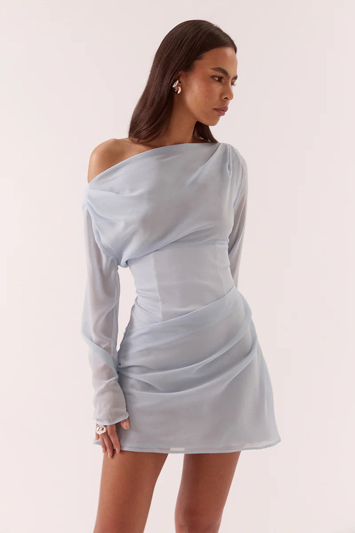 Sovere Ada Long Sleeve Mini - Whisper Blue