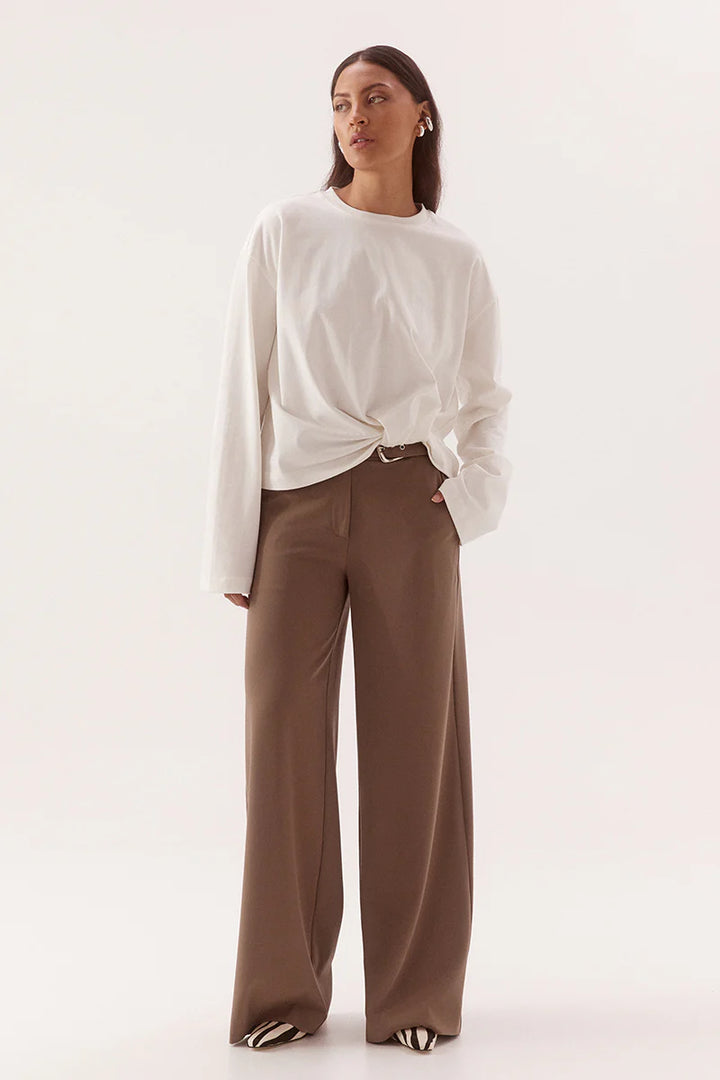 Sovere Izel Longsleeve Top - Chalk