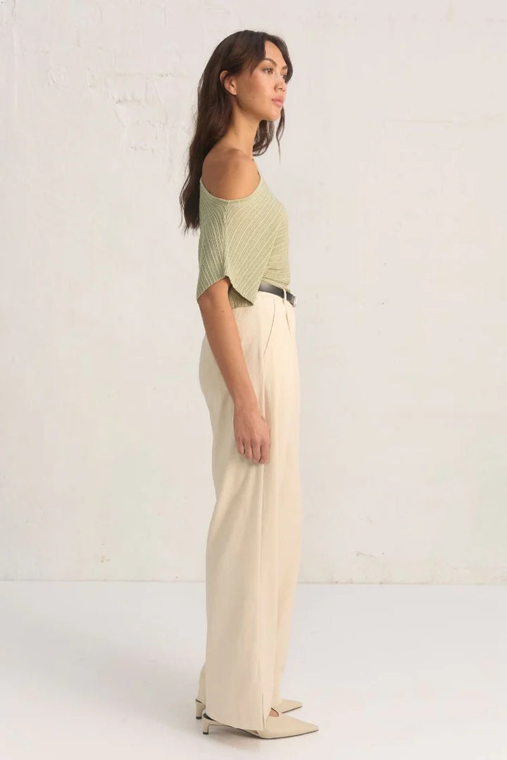 MØN RENN Celest Knit Top - Sage