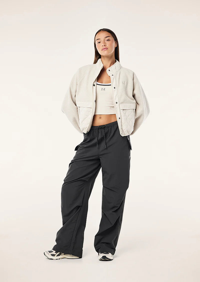 P.E Nation Technique Quilt Jacket-Cloud