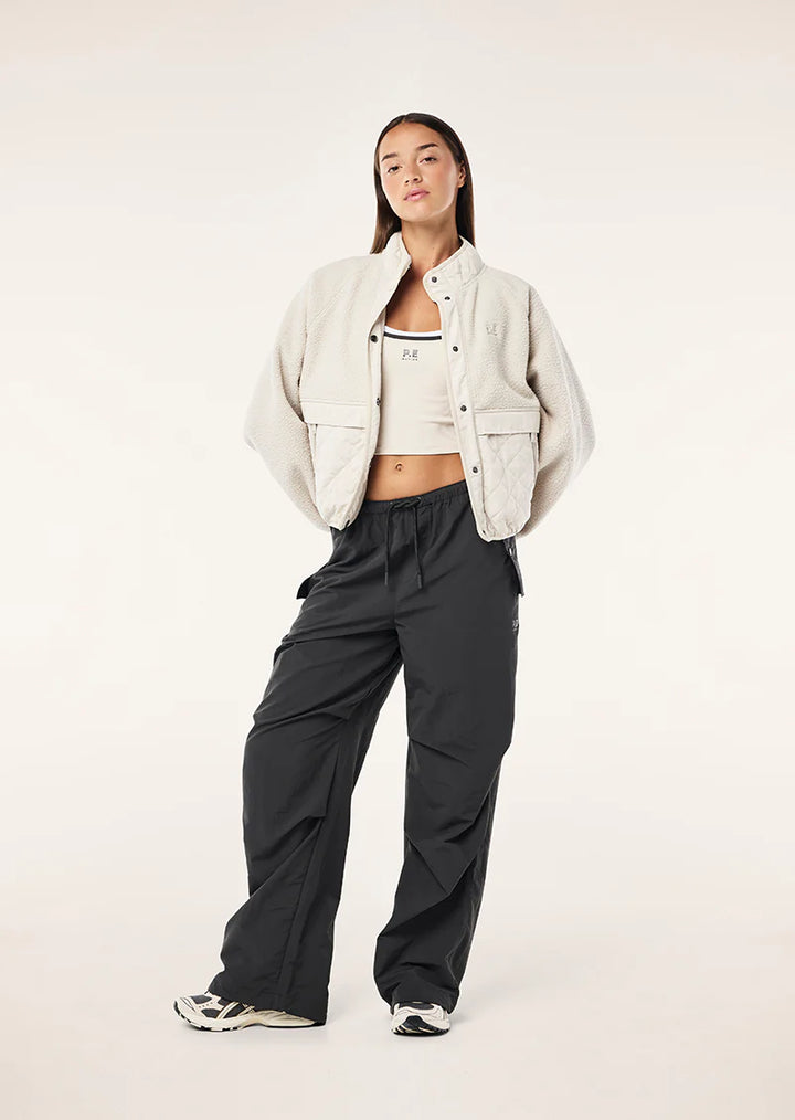 P.E Nation Technique Quilt Jacket-Cloud