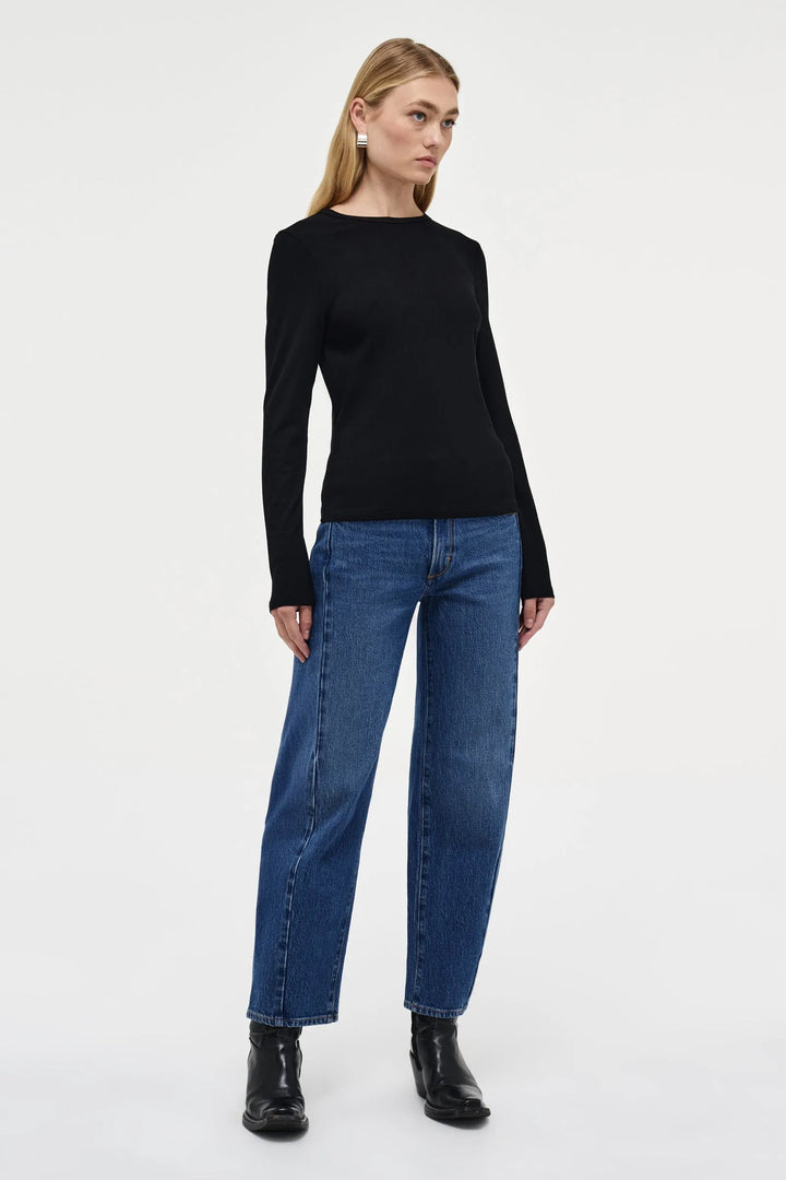 Neuw Denim Jonesy Long Sleeve AM Tee - Black