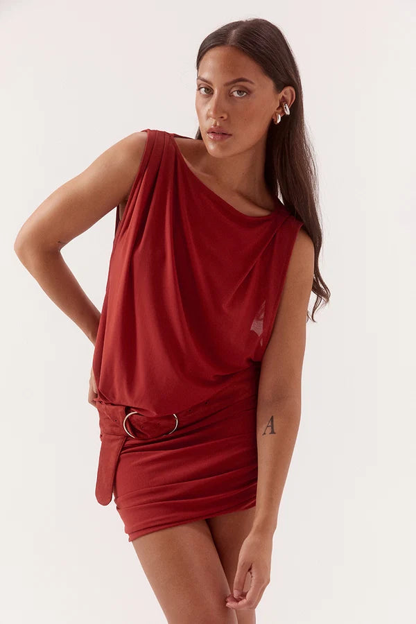Sovere Selen Mini Dress - Cayanne