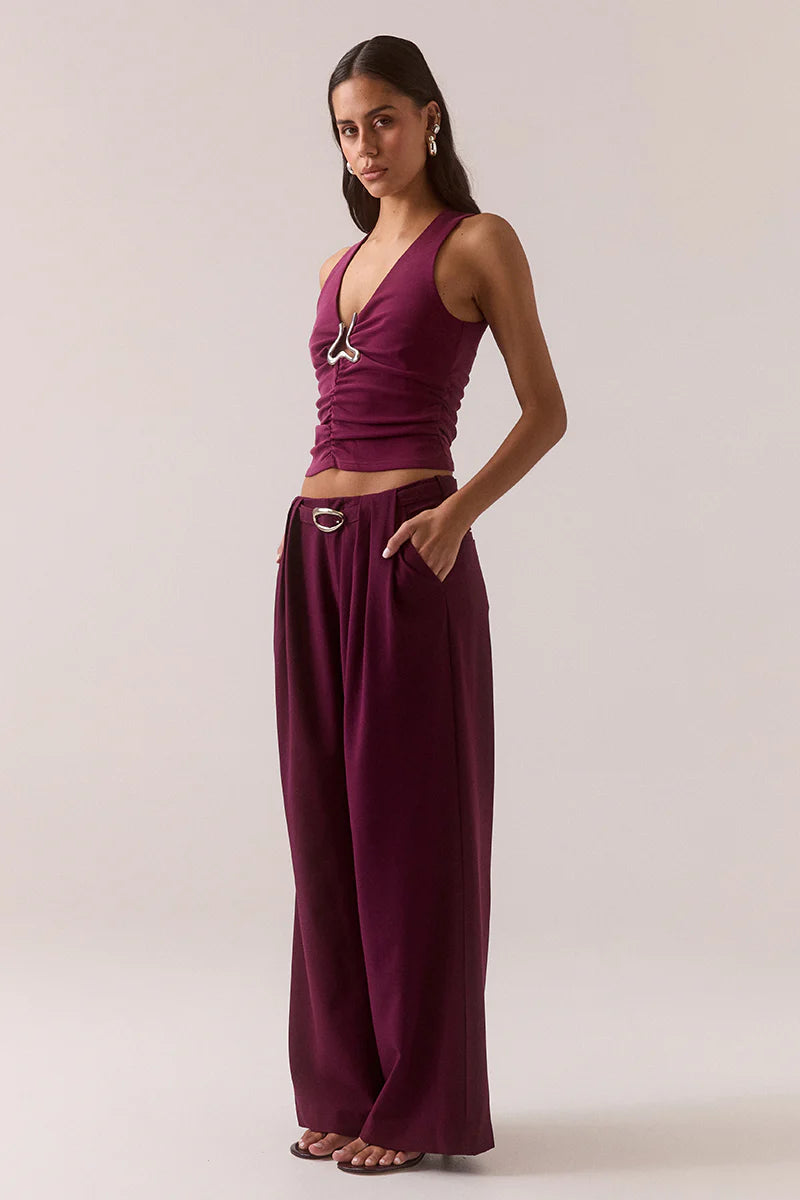 Sovere Hari Tank - Plum