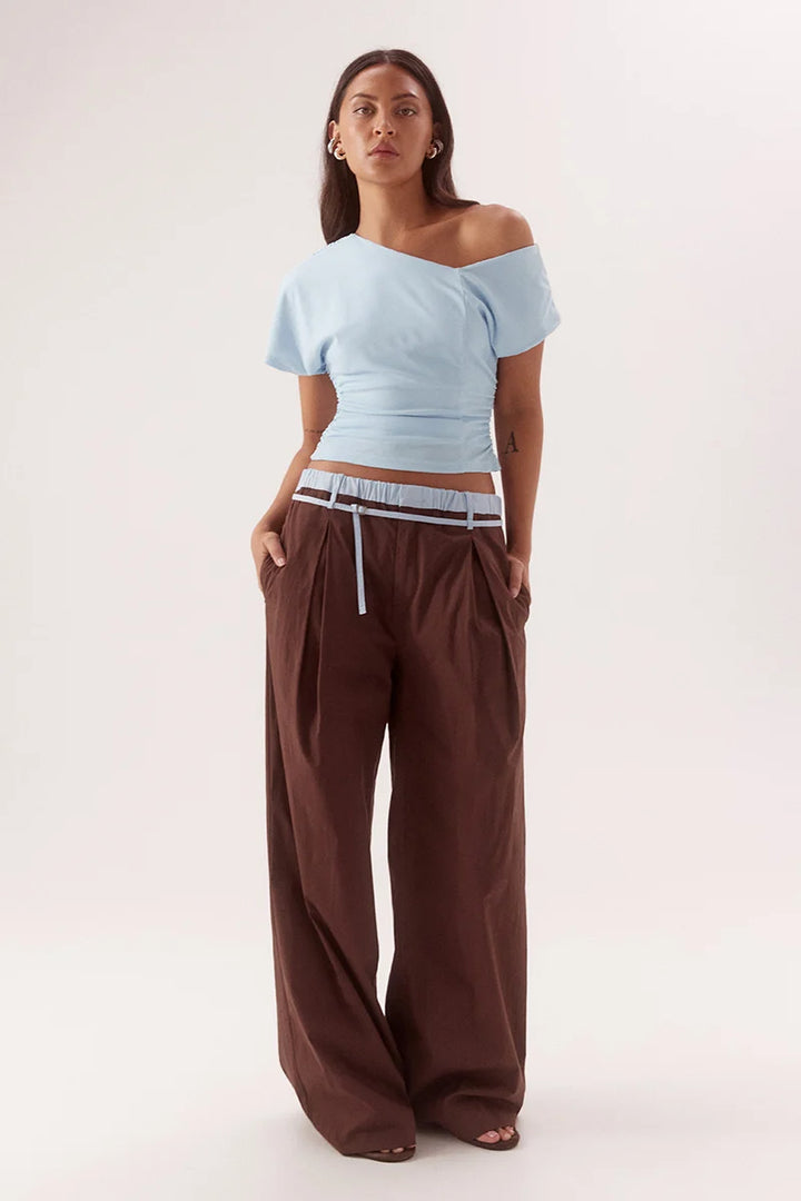 Sovere Vera Top - Sky