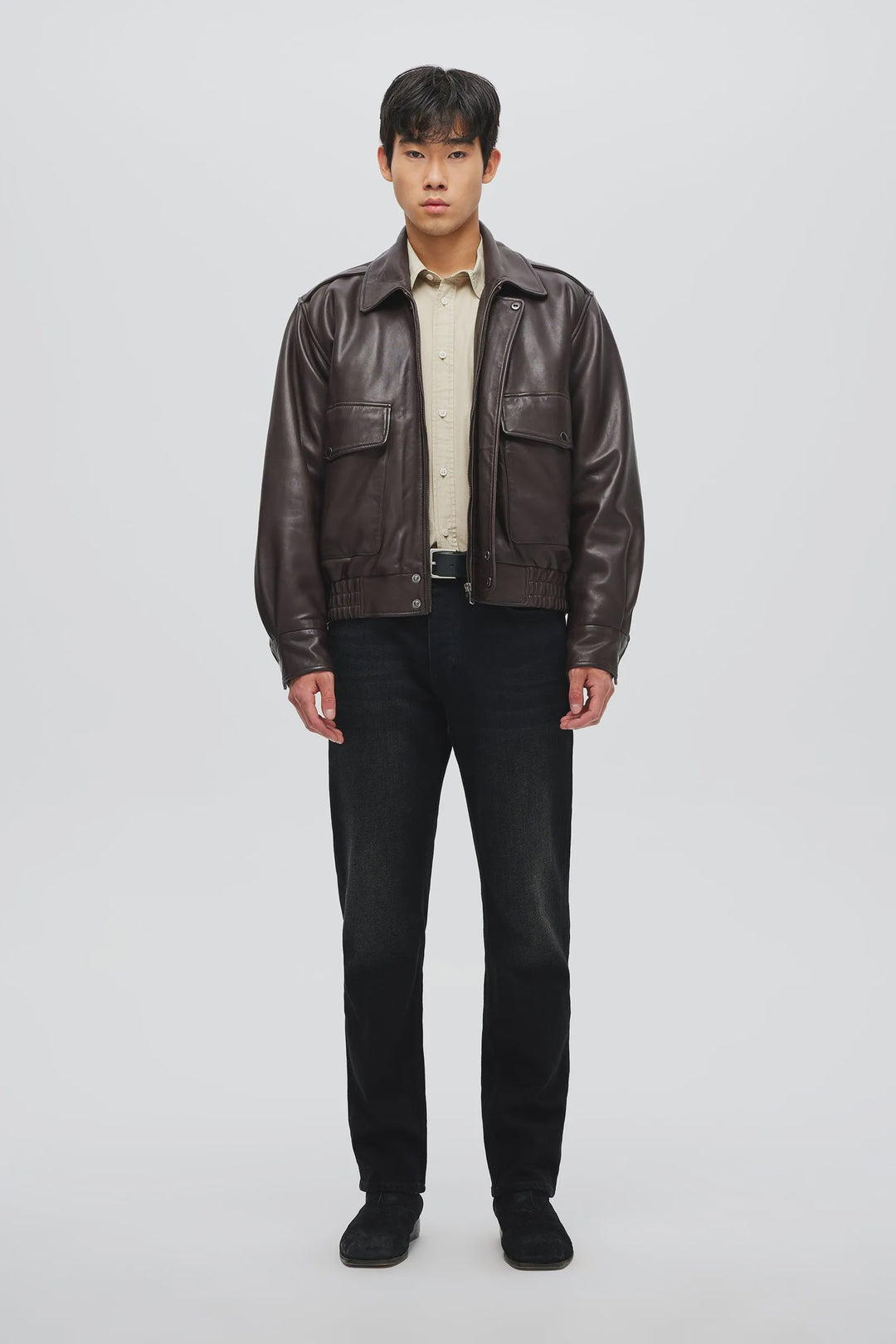 Neuw Denim Ray Straight Jean - Riviera - Faded Black