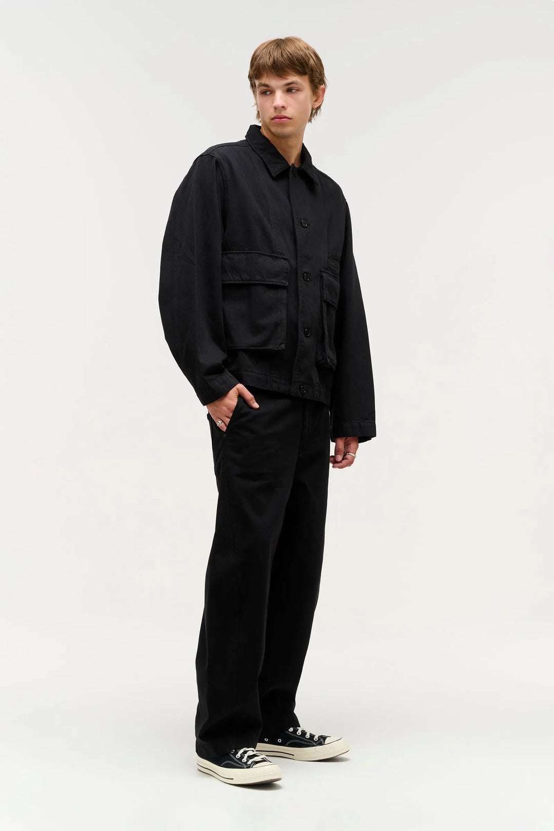 Neuw Denim Chore Jacket - Nero
