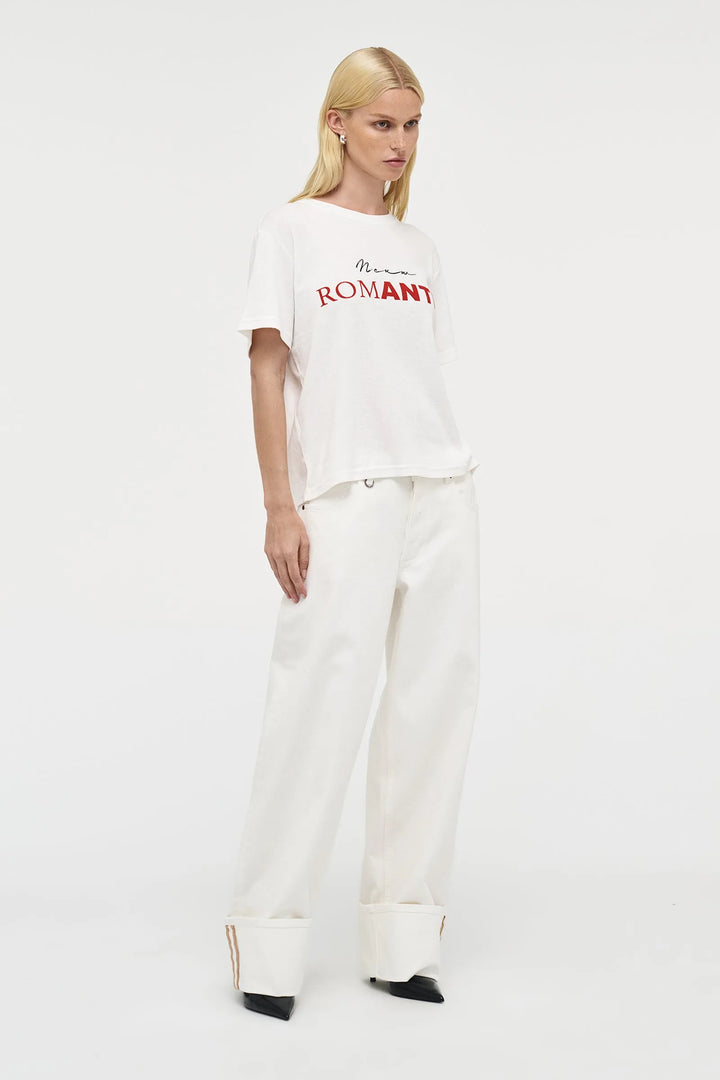 Neuw Denim Nancy Barrel Jean- White