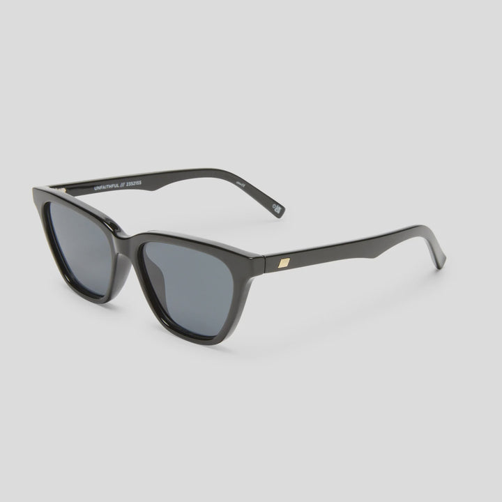 Le Specs Unfaithful Sunglasses - Black Smoke Mono