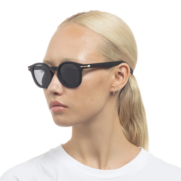 Le Specs Hoodwinked Sunglasses - Matte Black Polarised