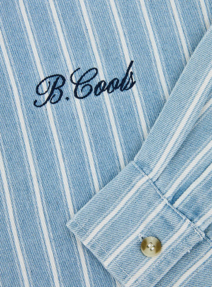 Barney Cools Crop LS Shirt - Blue
