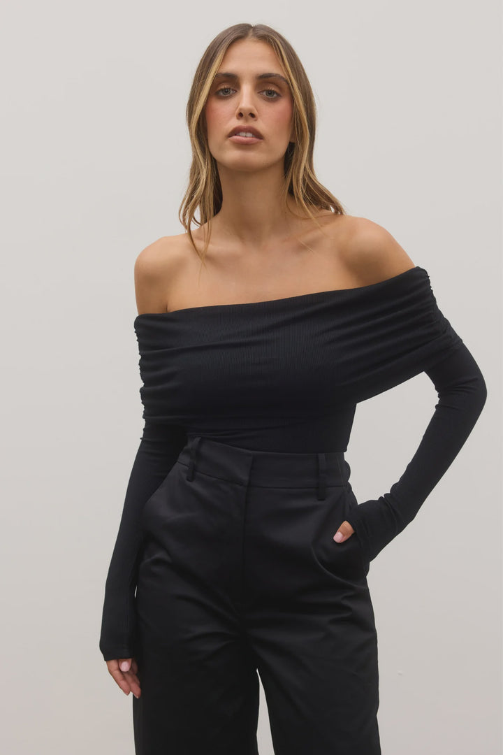 Bayse Alessandra Top - Black