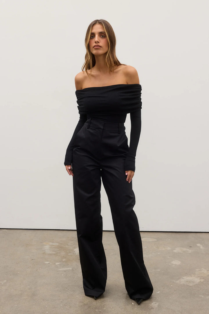 Bayse Alessandra Top - Black