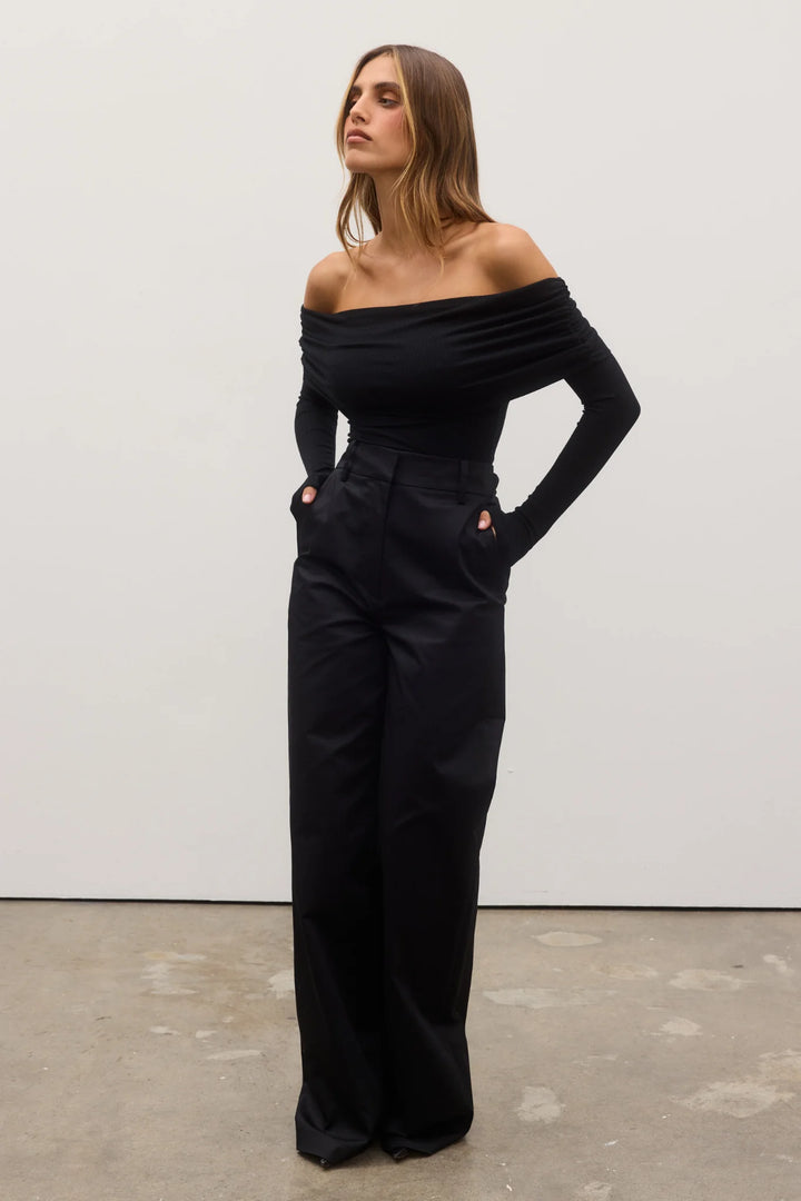 Bayse Alessandra Top - Black