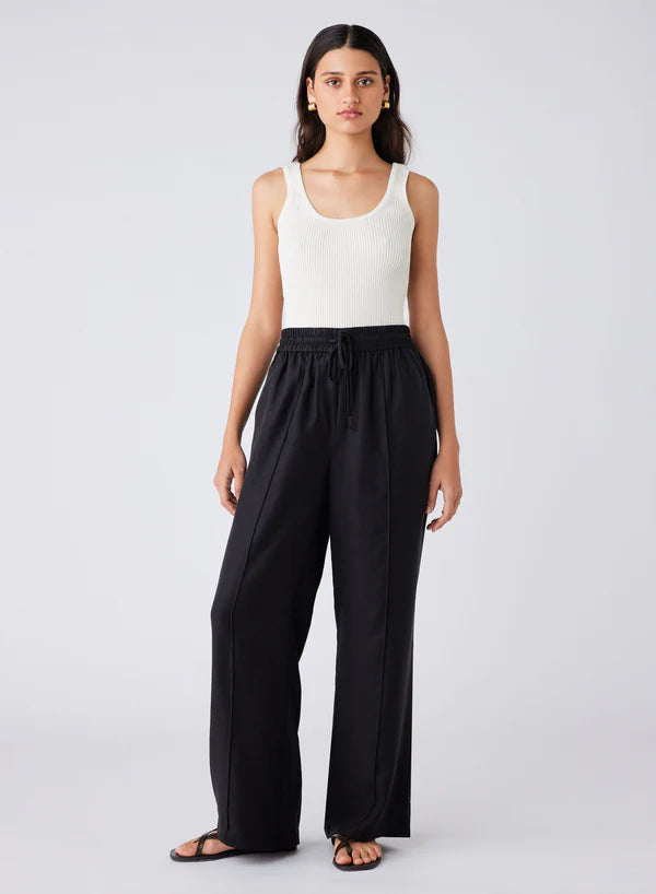 Esmaee Monochrome Pant - Black