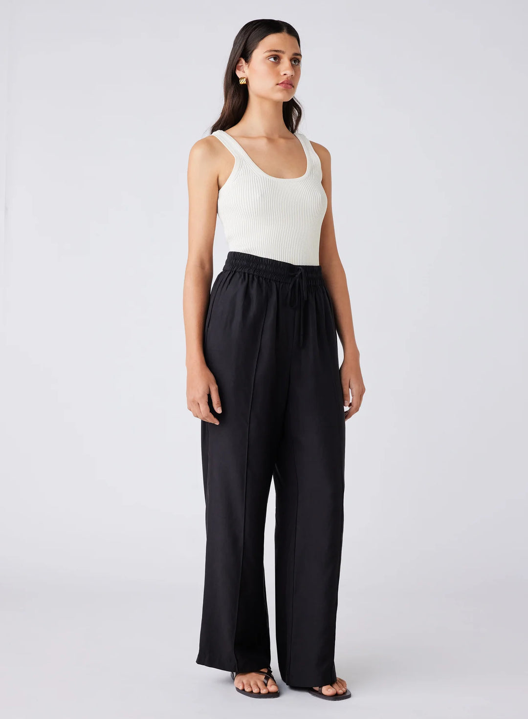 Esmaee Monochrome Pant - Black